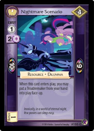 My Little Pony Nightmare Scenario Marks in Time CCG Card
