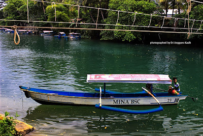 Dermaga perahu menuju Green Canyon-Cijulang Dermaga perahu menuju Green Canyon-Cijulang
