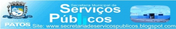 Secretaria de Serviços Publicos de Patos - PB