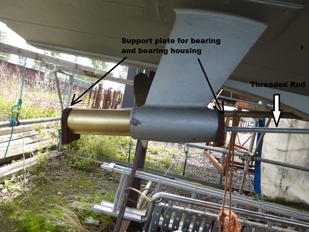 Storebro 34 Rebuilt Propeller Shaft Bearing