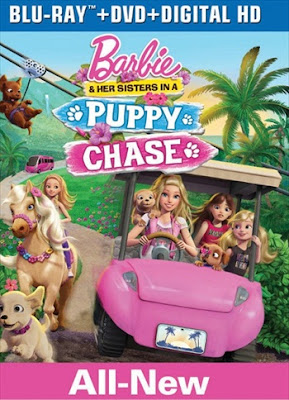 Barbie And Her Sisters In A Puppy Chase 2016 BRRip 250Mb Dual Audio 480p