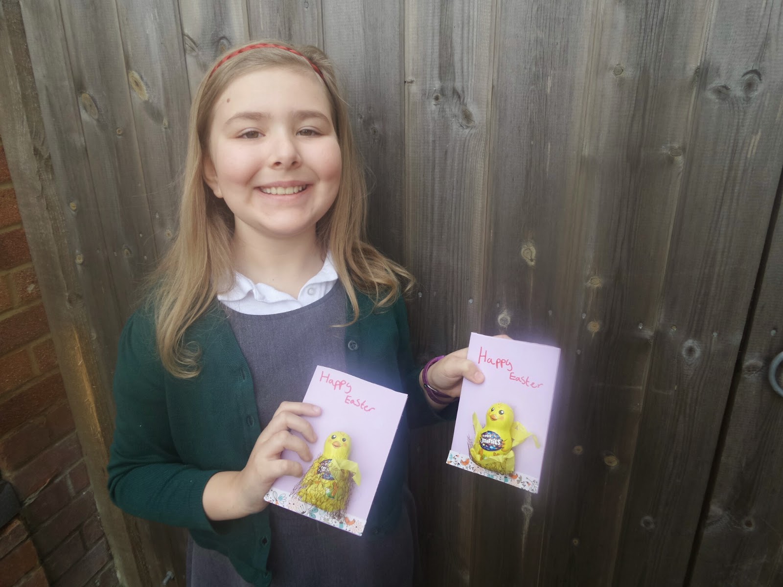 Top Ender and her Easter Cards