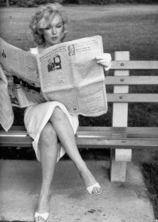 Actresses and magazines ~ vintage everyday