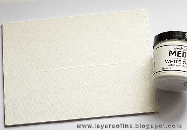 Layers of ink - Owl and Owlets Canvas Tutorial by Anna-Karin with Sizzix dies by Lori Whitlock and Tim Holtz.
