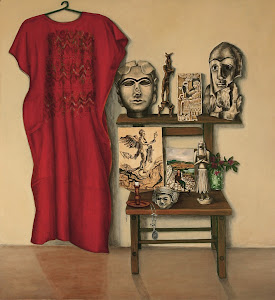 Vanitas con Némesis y piezas del Museo de Bagdad