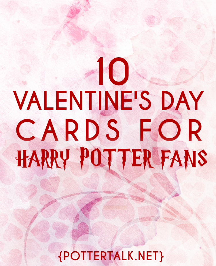 Harry Potter Valentine's Day Cards