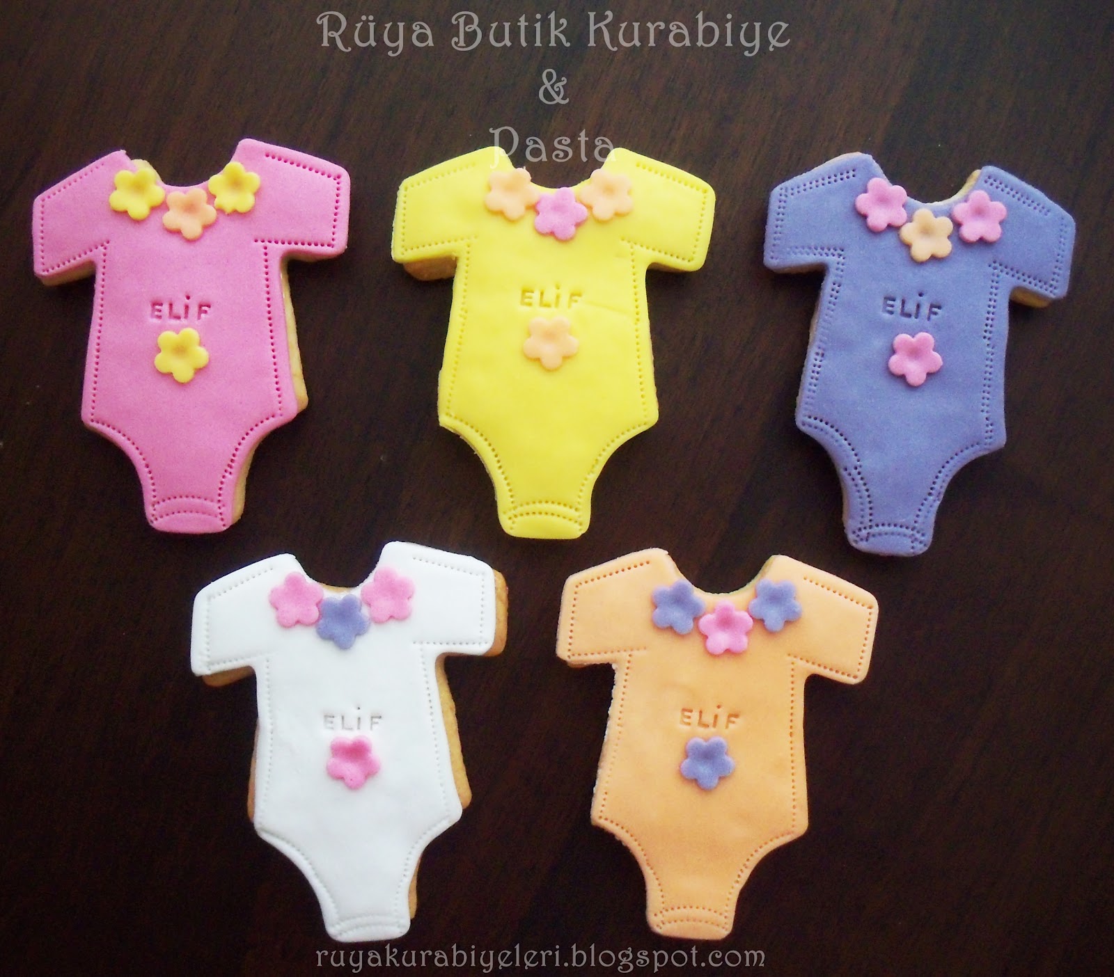 Rüya Butik Kurabiye &amp; Pasta Rengarenk Bebek Kurabiyeleri (Sümeyye Hn