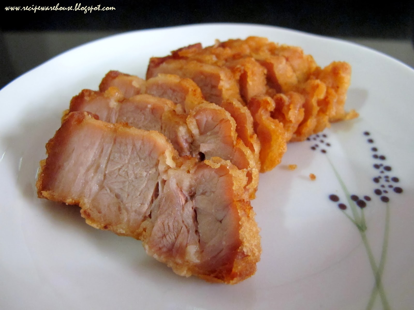 Fried Crispy Pork Belly (香脆炸花肉) Recipe Warehouse