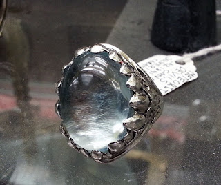 clear dragon's tooth ring by alex streeter