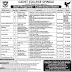 Cadet College Spinkai South Waziristan Agency FATA Jobs