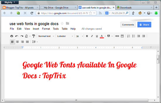google-web-fonts-google