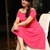 Telugu Tv Anchor Manjusha Legs Show In Pink Mini Skirt