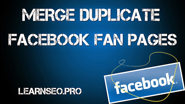 Merge Facebook Fan Pages