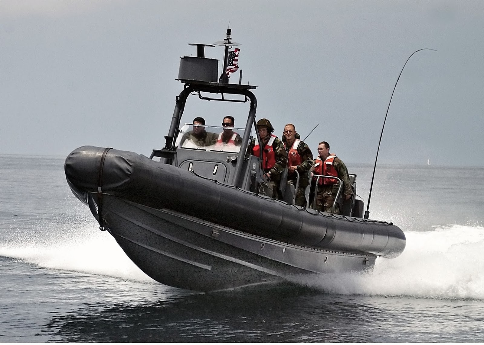 Coronel Von Rohaut "Rigid Hulled Inflatable Boat"