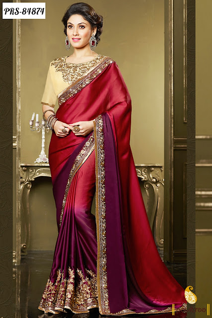 Fashionable Bollywood Style Designer Sarees Online Collection