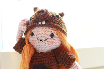 Amigurumi Squirrel Girl free crochet pattern