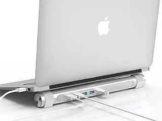  4-Port USB Hub MacBook Air Stand