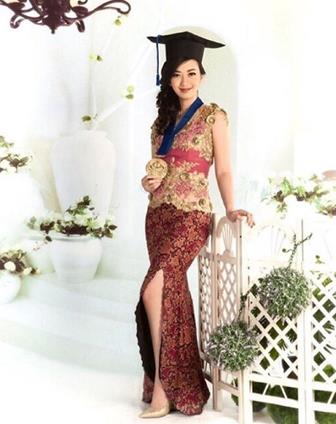 Model Kebaya Wisuda Modern