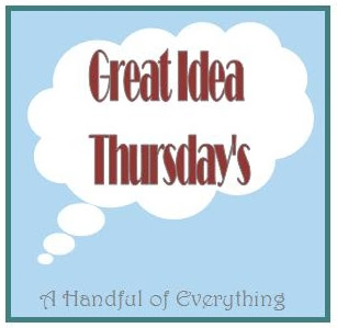 Great Idea Thursdays 93:  A #linkparty where everything gets pinned.  Anything goes as long as it's family friendly and you made it yourself.
