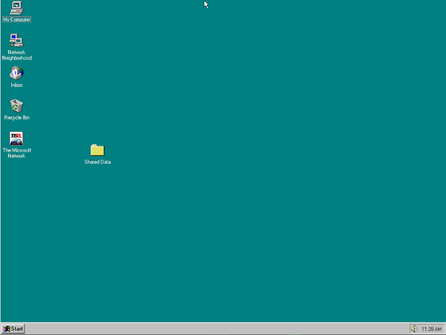 Windows 95 (Paling ringan, namun sangat-sangat jadul!)