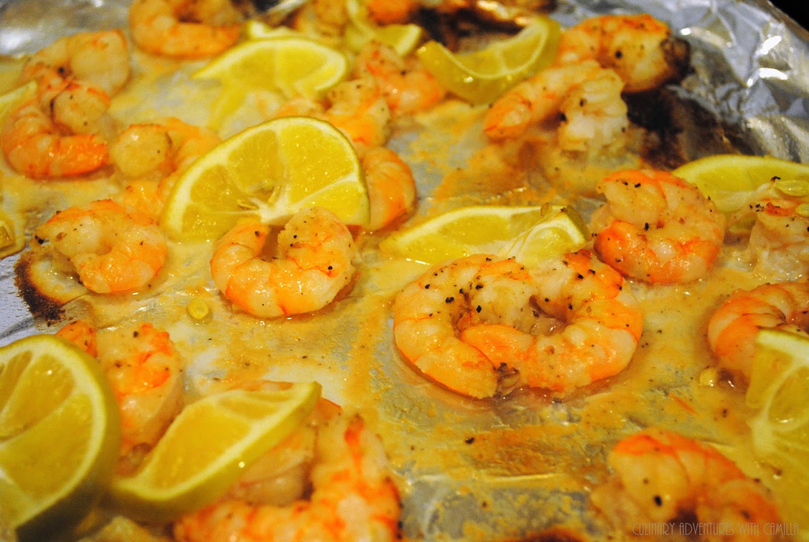 SRC Reveal Garlic Lemon Shrimp
