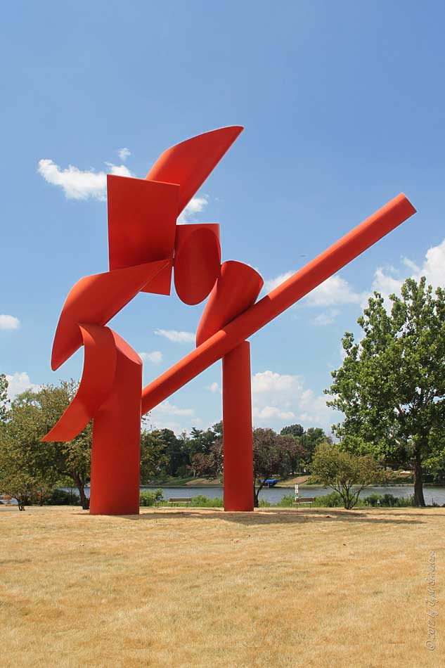 Public Art in Chicago Rockford [ Symbol by Alexander Liberman]