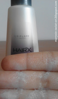 Krem CC do włosów HairX Oriflame, konsystencja