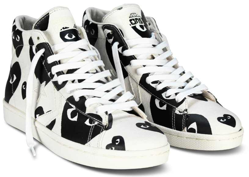 cdg x converse pro leather