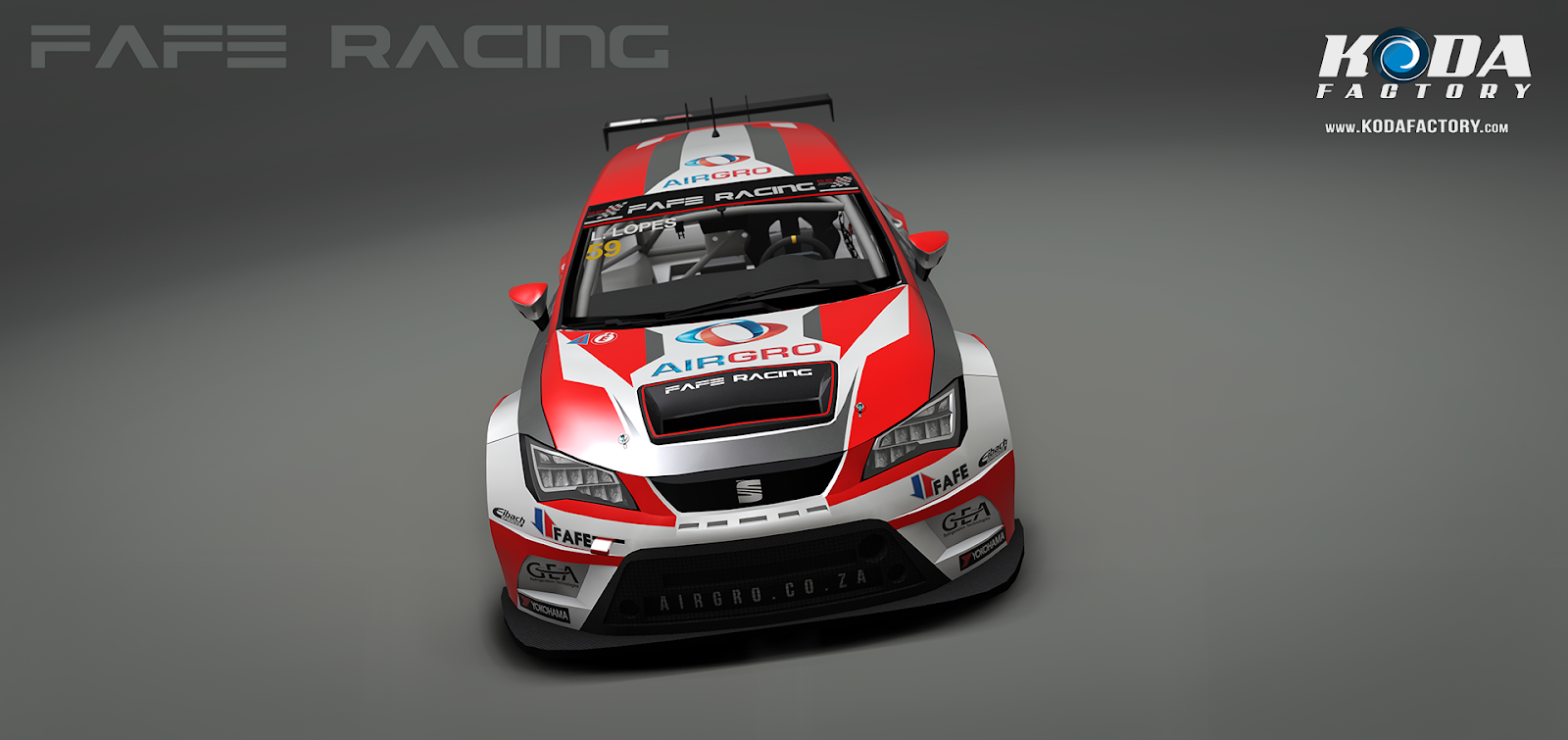 Koda Factory: Fafe Racing Seat Leon TCR | AC