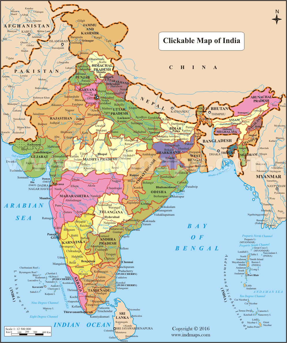Profil Negara India Geograph88