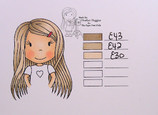 The Paper Nest Dolls - Copic Hair Color