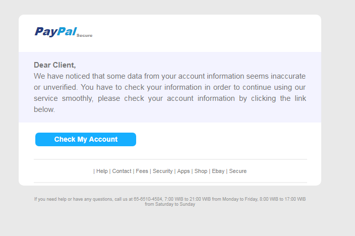 letter paypal inbox hack
