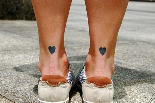 ayak bileği siyah kalp dövmesi ankle black heart tattoo ayak bileği siyah kalp dövmesi ankle black heart tattoo