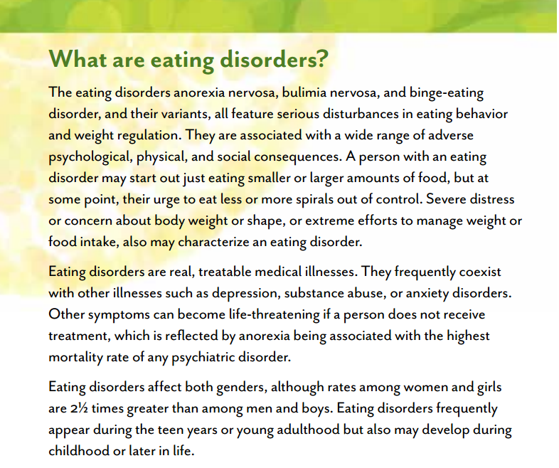 the symptoms of eating disorders among athletes Abstract the purpose of this study was to examine whether athletes in certain sports display a higher tendency toward eating disorders than athletes in other sports. the symptoms of eating disorders among athletes Abstract the purpose of this study was to examine whether athletes in certain sports display a higher tendency toward eating disorders than athletes in other sports.