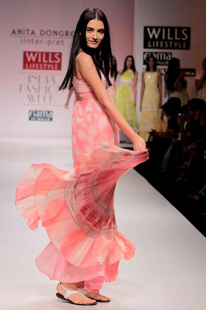 Anita Dongre: Wills Lifestyle India Fashion Week 2012