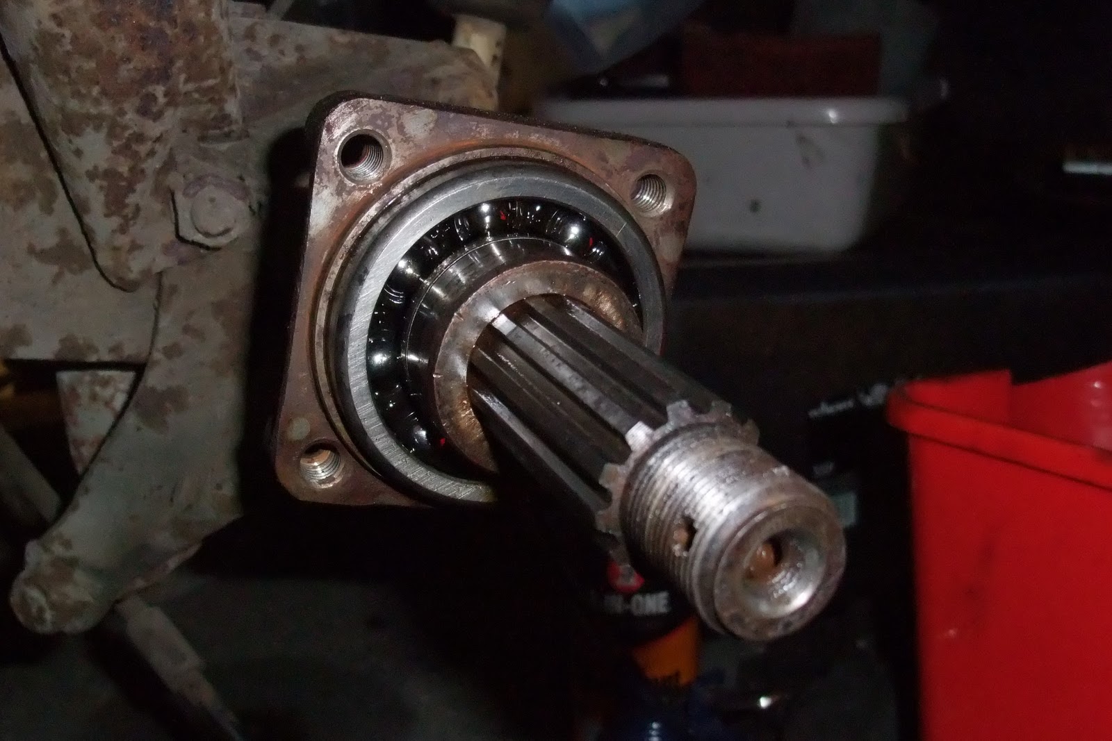 VW Beetle Resto' The First New Part is Fitted