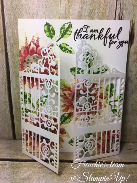 Painted Harvest, Detailed Gate Thinlits, Stampin'Up!