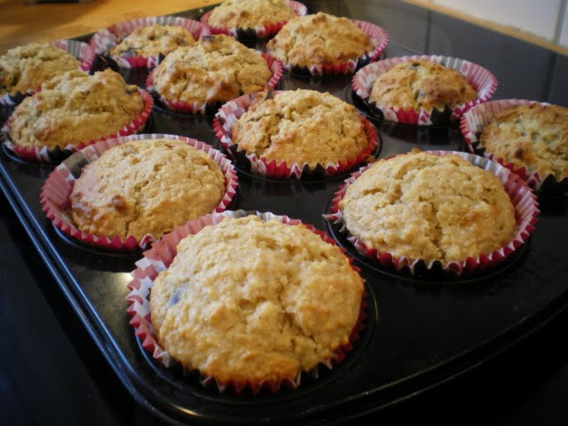 Sekundentakt: Haferflockenmuffins mit Datteln