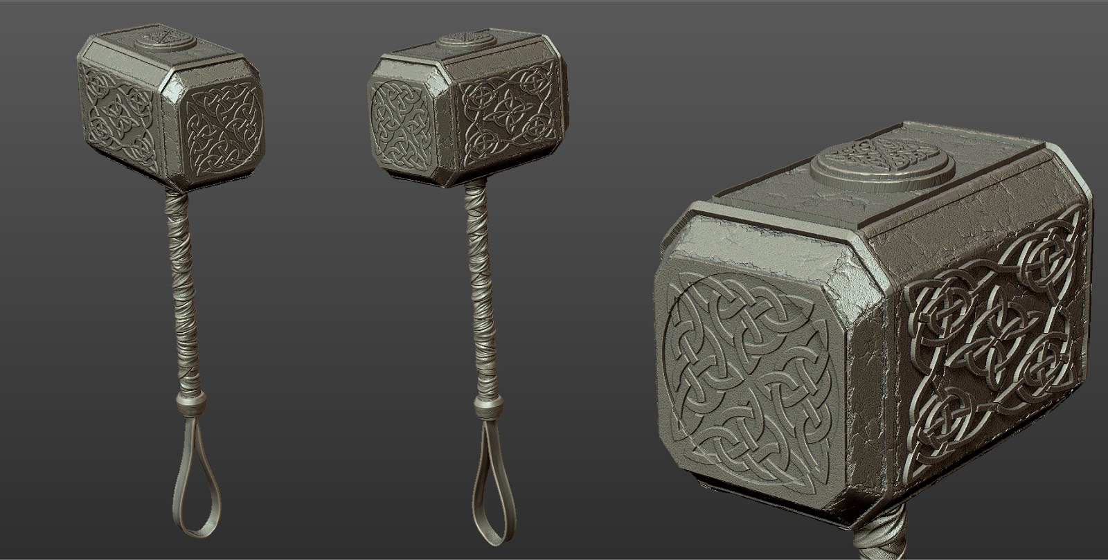 Marks Art: Norse Hammer