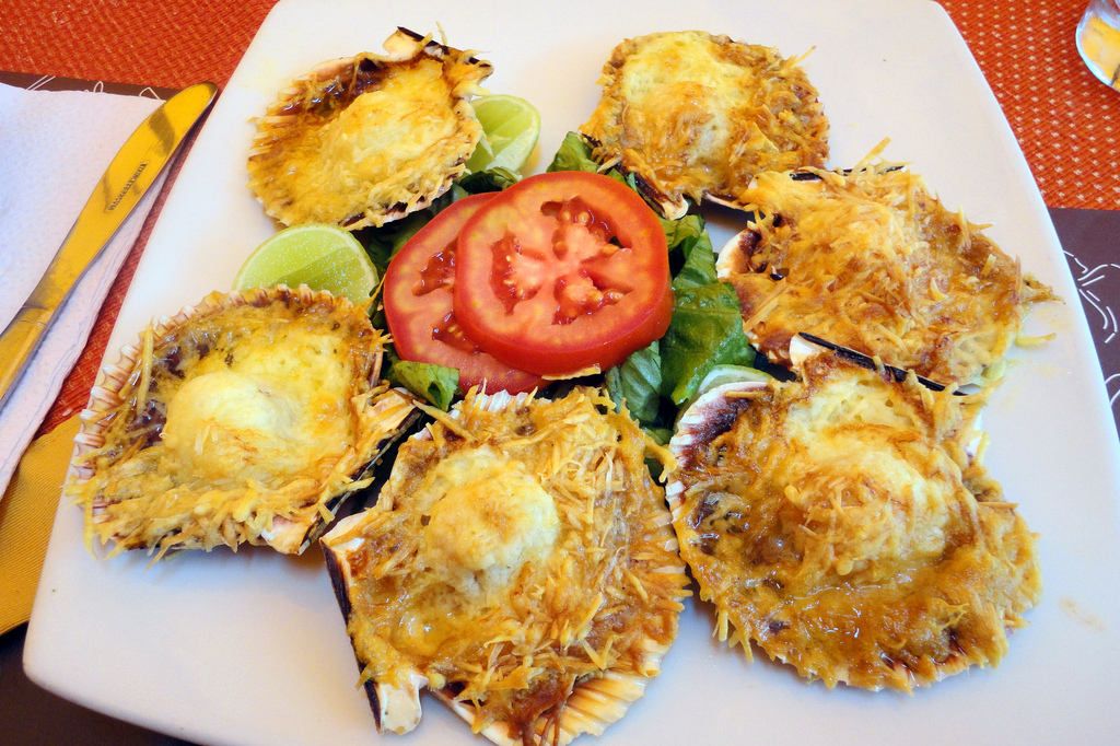 Resultado de imagen para conchitas a la parmesana