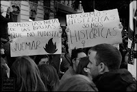 No somos histéricas, somos históricas cartel,feminista,8M,manifestacion,valencia