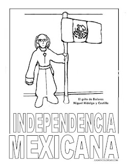 Dibujos de la independencia de México colorear hidalgo Dibujos de la independencia de México colorear hidalgo