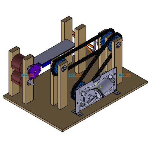 Automatic Paper Cutting Machine Using Geneva Mechanism
