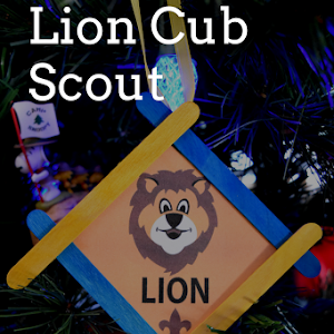cub scout christmas ornament