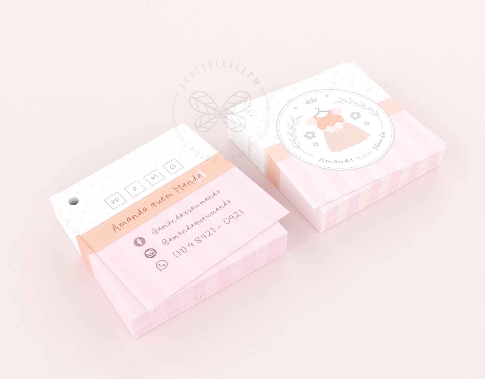 Tags para Loja de Roupas Infantis - Criação de Logotipo e Tags Tags para Loja de Roupas Infantis - Criação de Logotipo e Tags