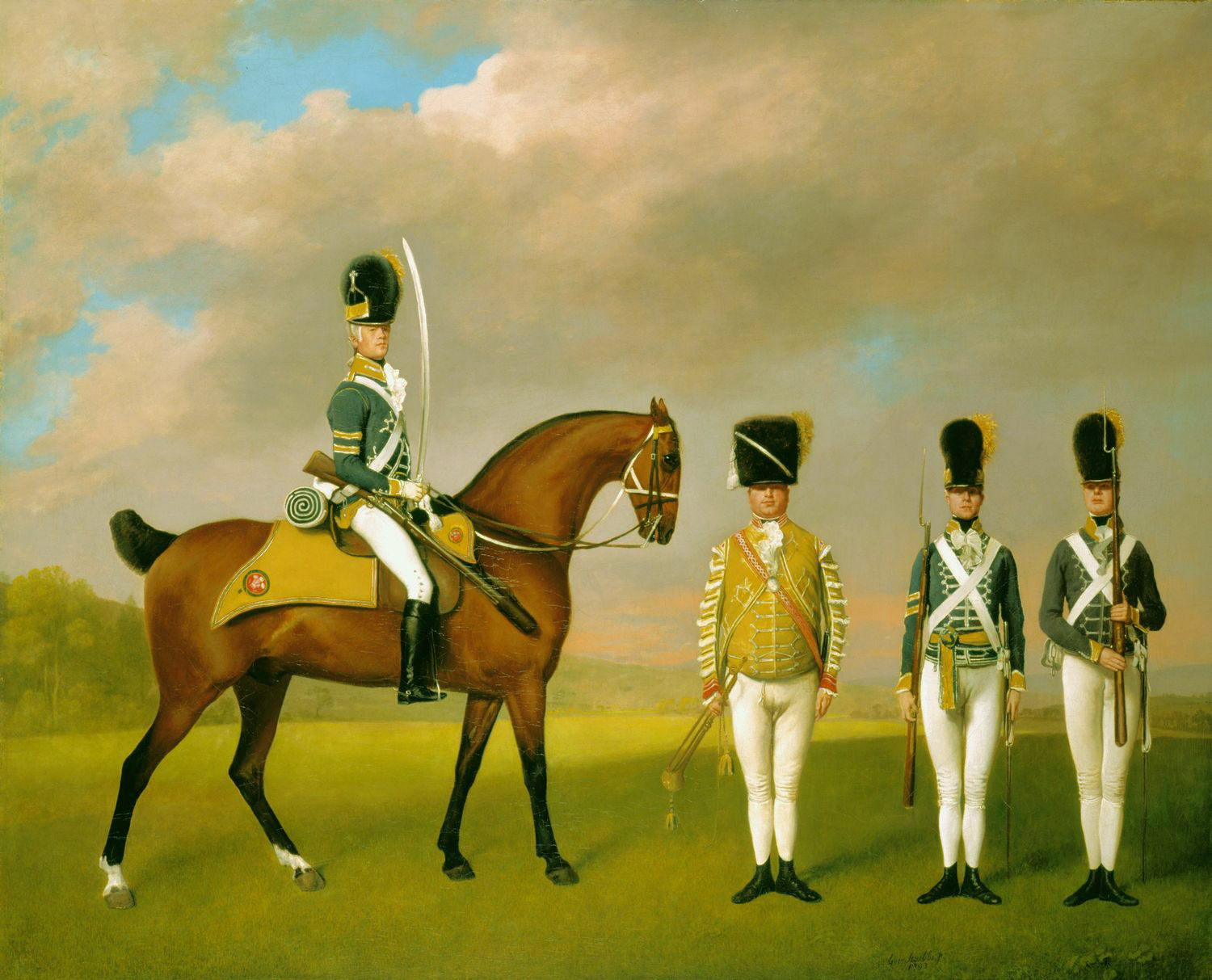 17th Light Dragoons in North America Contemporary Artwork