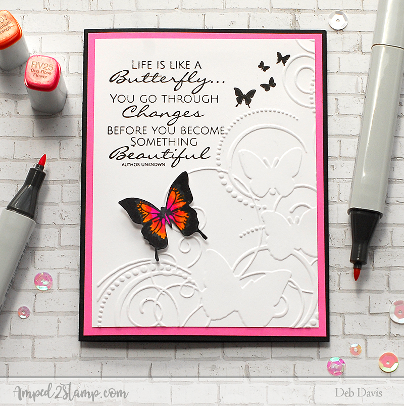 Whimsy Stamps Flight of the Butterflies  ̹ ˻