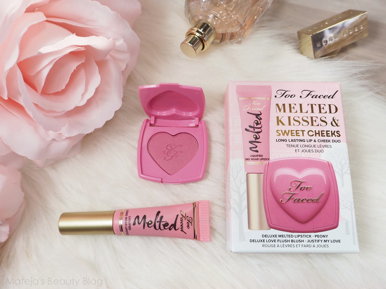 Too Faced Love Flush Blush and Melted Lipstick