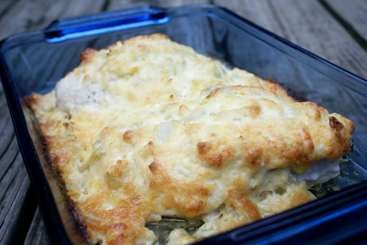 Artichoke Chicken Bake | The Two Bite Club