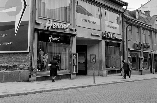 Hennes first store, 1947 - zoom